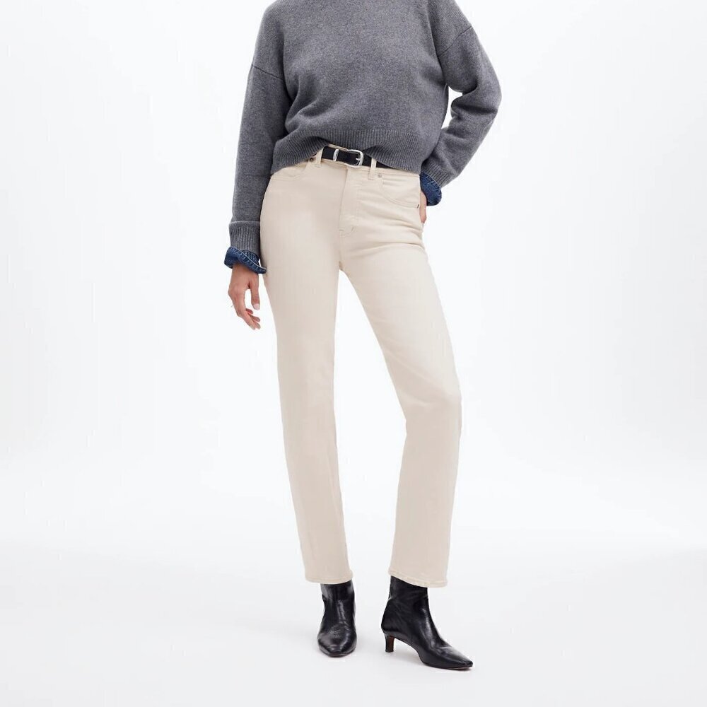 Madewell 90s High Rise Straight Leg Jeans Vintage Canvas Size 31 NWT